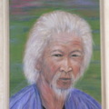 old chinese man 60x45