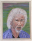 old chinese man 60x45