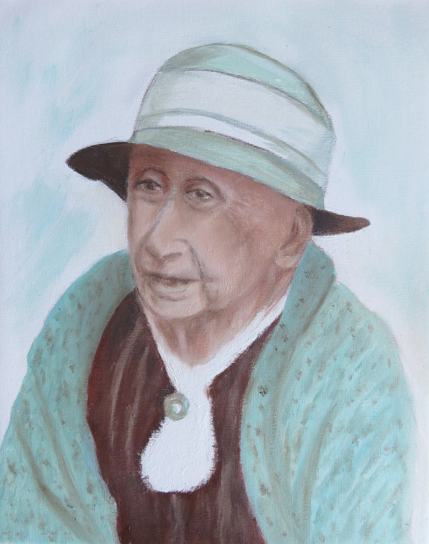 Tantine au chapeau vert , 1945
